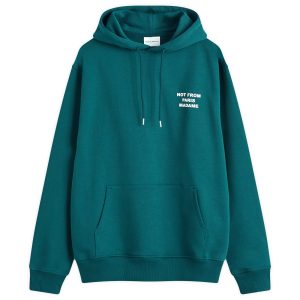 Drôle de Monsieur Not Form Paris Madame Slogan Hoodie