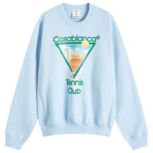 Casablanca Tennis Icon Crew Sweat