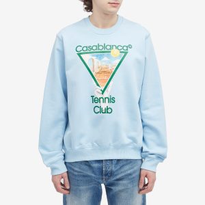 Casablanca Tennis Icon Crew Sweat