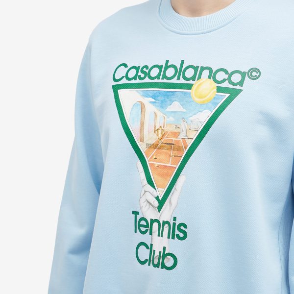 Casablanca Tennis Icon Crew Sweat