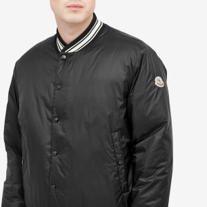 Moncler Recycled Matte Longue Saison Bouchet Bomber Jacket