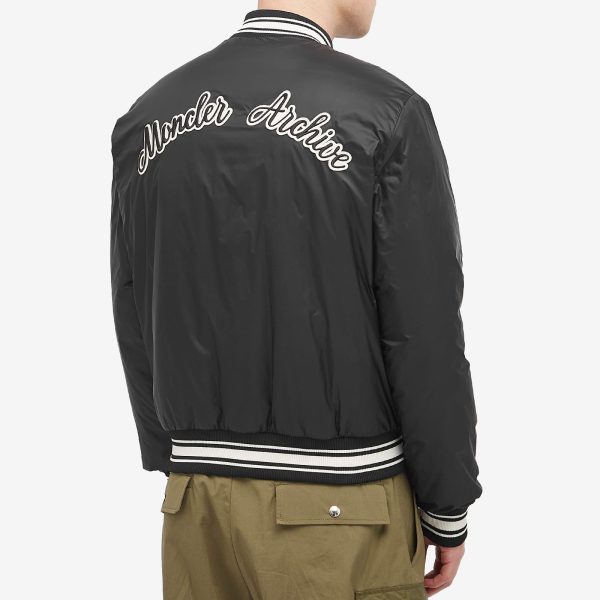 Moncler Recycled Matte Longue Saison Bouchet Bomber Jacket