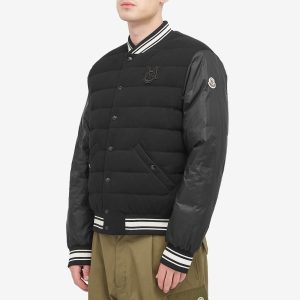 Moncler Recycled Matte Longue Saison Bouchet Bomber Jacket