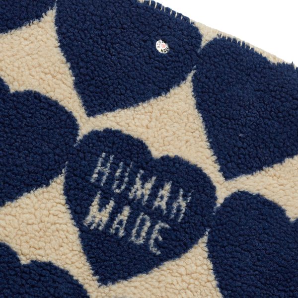 Human Made Heart Fleece Blanket