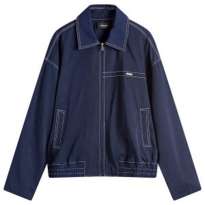 Nahmias Tech Twill Bomber Jacket