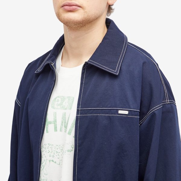 Nahmias Tech Twill Bomber Jacket