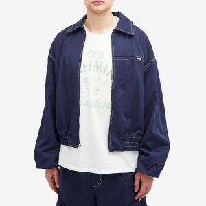 Nahmias Tech Twill Bomber Jacket