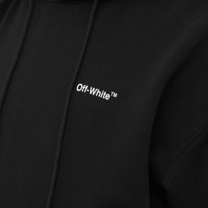 Off-White Diagonal Helvetica Oversized Hoody