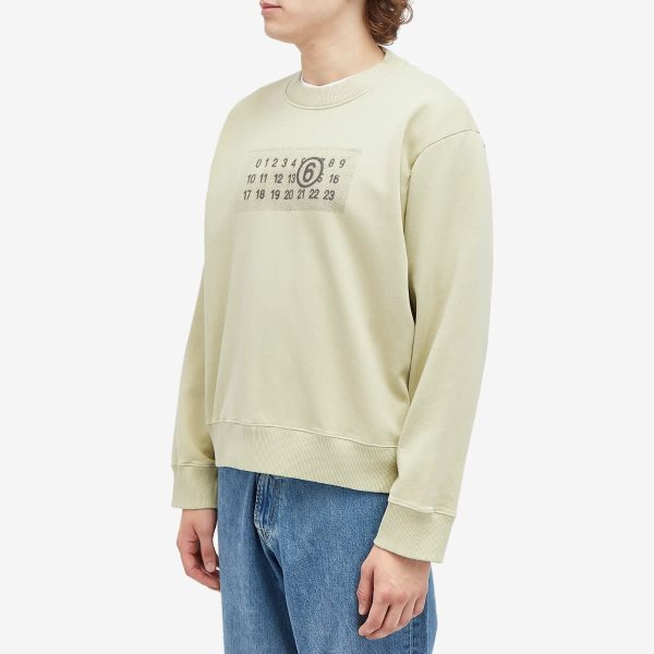 MM6 Maison Margiela Number Logo Sweatshirt