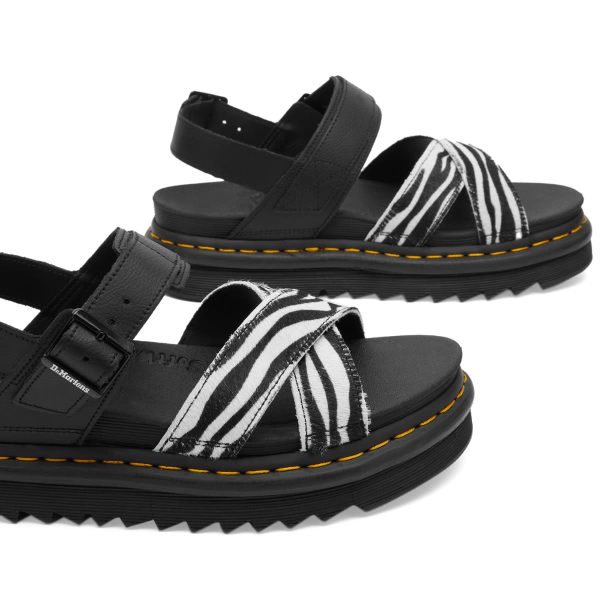 Dr. Martens Voss II Zebra Sandals