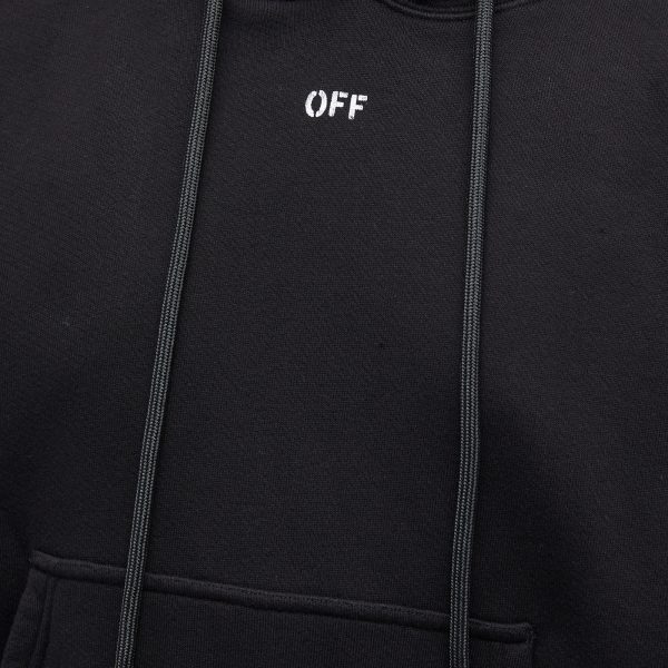 Off-White Stamp Logo Skate Popover Hoodie