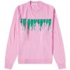 JW Anderson Slime Logo Crewneck Knit