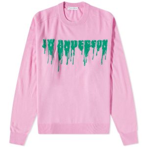 JW Anderson Slime Logo Crewneck Knit