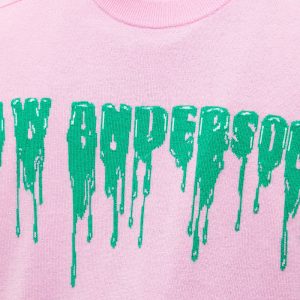 JW Anderson Slime Logo Crewneck Knit