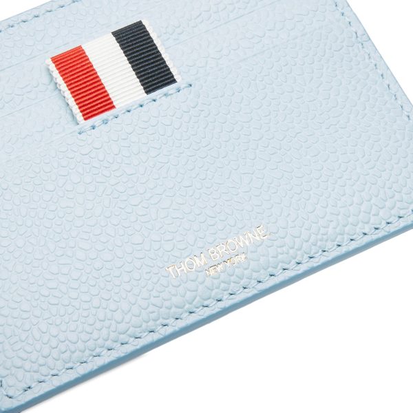 Thom Browne 4-Bar Leather Card