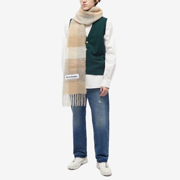 Acne Studios Vally Check Scarf