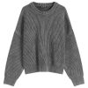 Cole Buxton Acid Wash Knit Sweatshirt