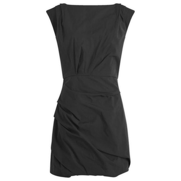 ST. AGNI Bateau Tuck Mini Dress