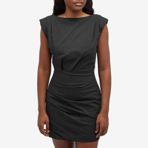 ST. AGNI Bateau Tuck Mini Dress