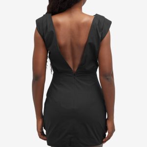 ST. AGNI Bateau Tuck Mini Dress