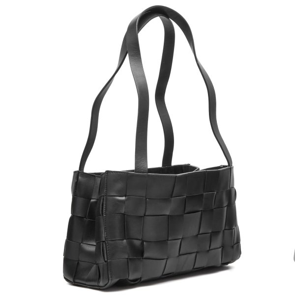 ST. AGNI Slim Woven Tote