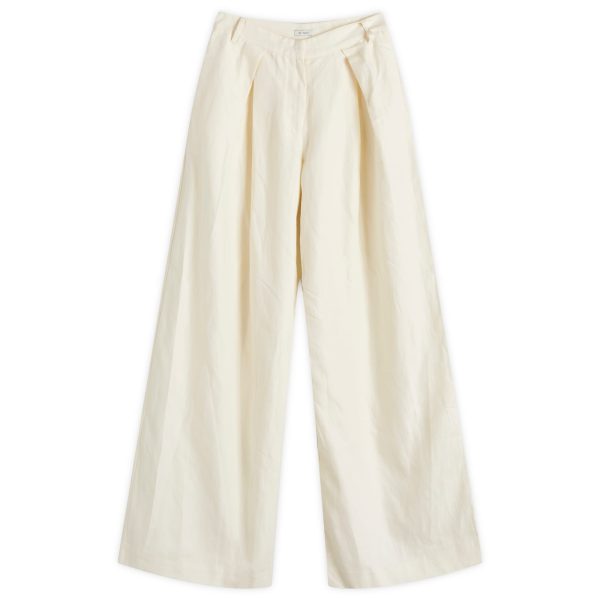 ST. AGNI Minimal Fold trousers