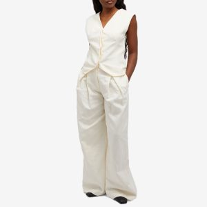 ST. AGNI Minimal Fold trousers