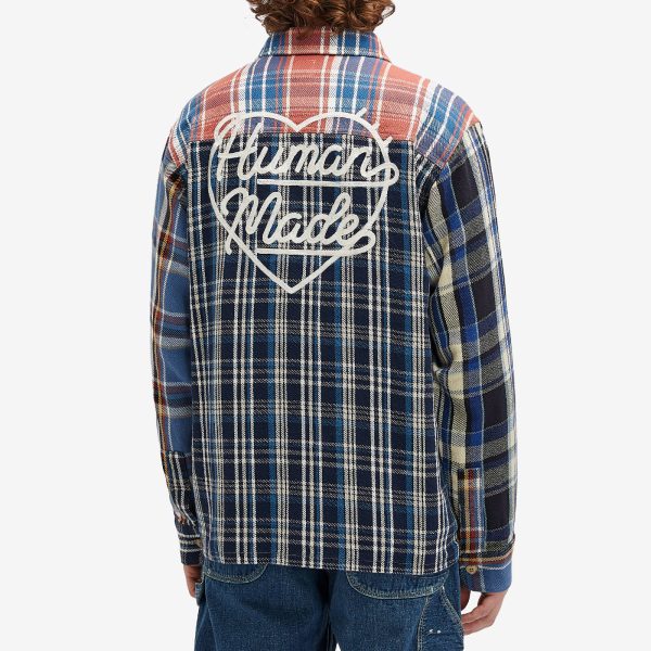 Human Made Crazy Check L/S Shirt