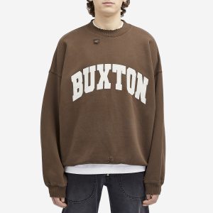 Cole Buxton Distressed Applique Sweatshirt