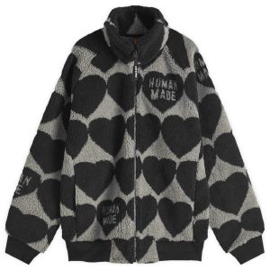 Human Made Heart Fleece Jacket