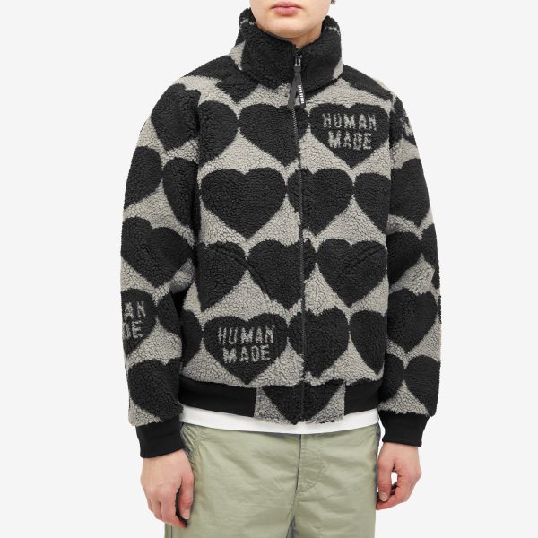 Human Made Heart Fleece Jacket