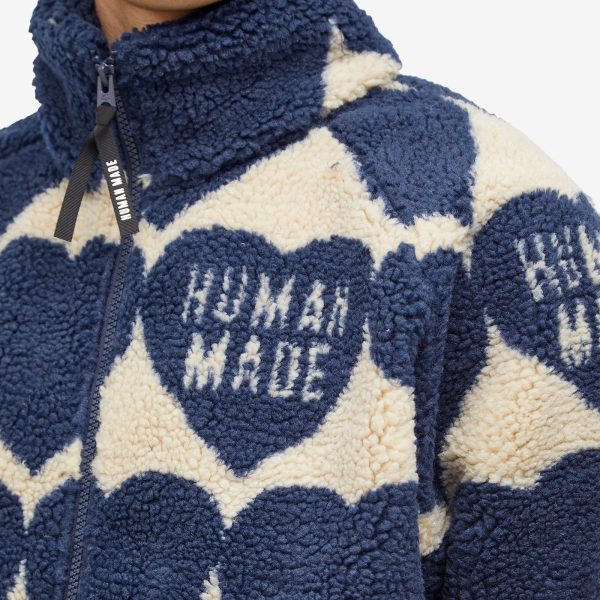 Human Made Heart Fleece Jacket