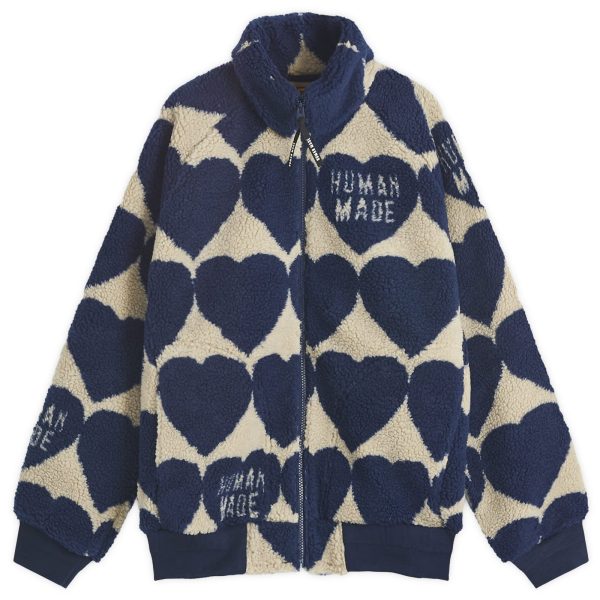 Human Made Heart Fleece Jacket