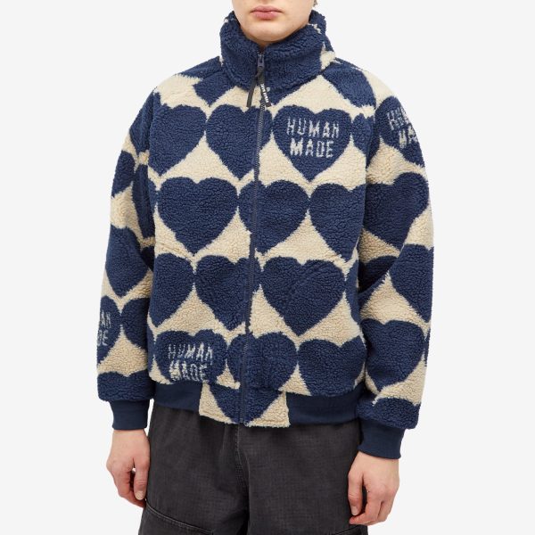 Human Made Heart Fleece Jacket