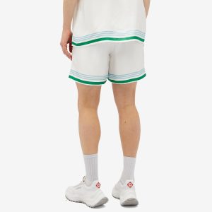 Casablanca Tennis Icon Drawstring Shorts