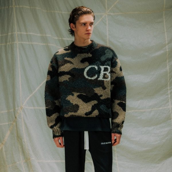 END. x Cole Buxton Cb Logo Knit Sweatshirt