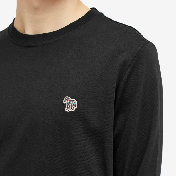 Paul Smith Long Sleeve Zebra Logo T-Shirt
