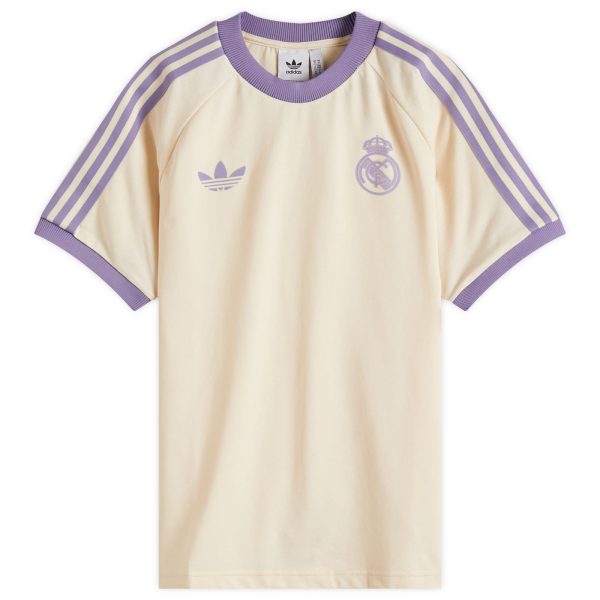 Adidas Real Madrid CF OG 3 Stripe T-Shirt