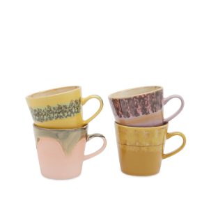 HKLiving Americano Mugs - Set of 4