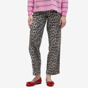 Damson Madder Leopard Drew Cargos