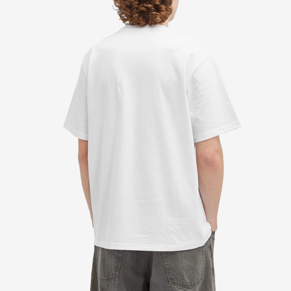 JW Anderson Jersey Anchor Embroidery T-Shirt