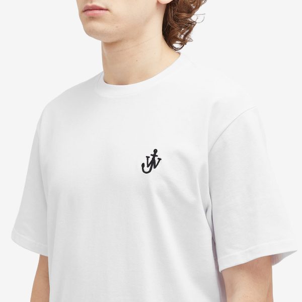 JW Anderson Jersey Anchor Embroidery T-Shirt