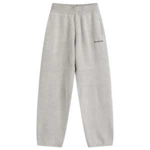 MKI Mohair Blend Knit Wide Leg Joggers