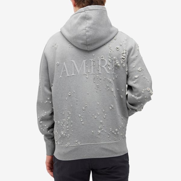 AMIRI MA Shotgun Embroidered Logo Hoodie