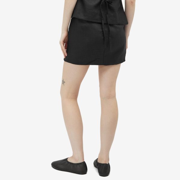 Faithfull The Brand Jane Linen Mini Skirt