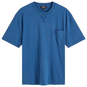 A.P.C. Label H Garment Dyed T-Shirt