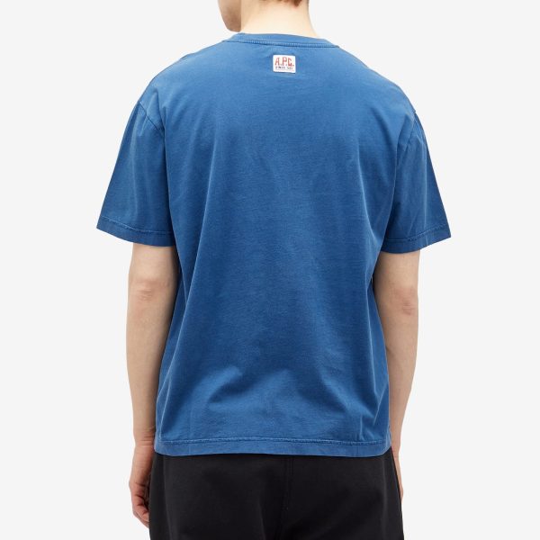 A.P.C. Label H Garment Dyed T-Shirt