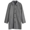 A.P.C. Pete Check Wool Mac