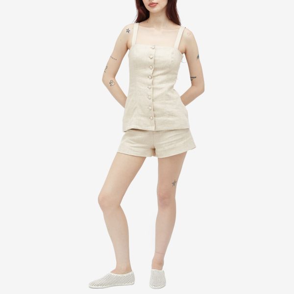 Faithfull The Brand Lila Mini Linen Shorts