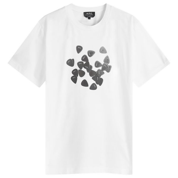 A.P.C. Musique Plectrum Graphic T-Shirt